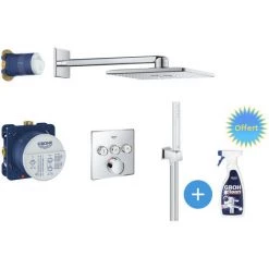 Grohe SmartControl Set De Douche + GrohClean Nettoyant Pour Robinetteries (34712000) -GROHE Soldes 27752030 3