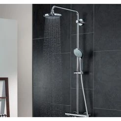 Grohe Euphoria System 180 Colonne De Douche Avec Mitigeur Thermostatique + Accessoire Anticalcaire WashBal Offert (27296001) 9 Grohe Euphoria System 180 Colonne De Douche Avec Mitigeur Thermostatique + Accessoire Anticalcaire WashBal Offert (27296001) -GROHE Soldes 27802837 3