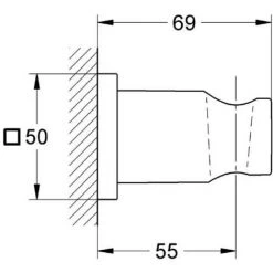 Grohe Rainshower® Support Mural Pour Douche à Main (27075000) 5 Grohe Rainshower® Support Mural Pour Douche à Main (27075000) -GROHE Soldes 2805533 2
