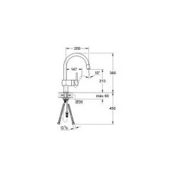 Grohe Minta Mitigeur évier Avec Mousseur Extractible (3291800E) 7 Grohe Minta Mitigeur évier Avec Mousseur Extractible (3291800E) -GROHE Soldes 2805818 3