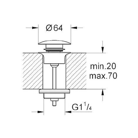 Grohe Bonde De Vidage (65807000) 4 Grohe Bonde De Vidage (65807000) – Image 2