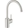 GROHE Concetto Mitigeur évier Monocommande Orientable Supersteel 32661DC1 2 GROHE Concetto Mitigeur évier Monocommande Orientable Supersteel 32661DC1 -GROHE Soldes 28078617 1