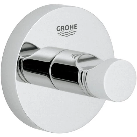 Grohe Essentials Lot De 2 Patères Murales Fixation Invisible + Anneau Porte-serviettes Métal (40364001 + 40365001) 5 Grohe Essentials Lot De 2 Patères Murales Fixation Invisible + Anneau Porte-serviettes Métal (40364001 + 40365001) – Image 3