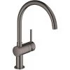 Grohe Minta, Mitigeur Monocommande évier, Hard Graphite (32917A00) -GROHE Soldes 28558301 1