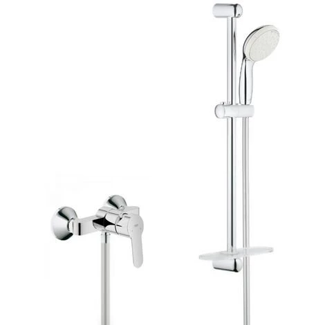Grohe Set Mitigeur Monocommande + Ensemble De Douche Complet 2 Jets Tempesta 100 (MitigeurD1-TEMPESTA) 3 Grohe Set Mitigeur Monocommande + Ensemble De Douche Complet 2 Jets Tempesta 100 (MitigeurD1-TEMPESTA)