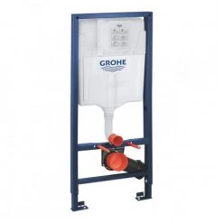 Grohe Pack WC Bâti Rapid SL + Cuvette Havana Sans Bride Avec Fixations Invisibles + Abattant Softclose (RapidSlHavanaRimless-4) -GROHE Soldes 29342154 3