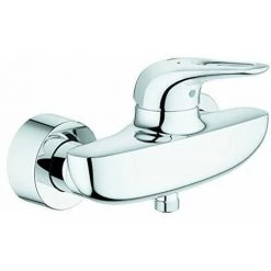 GROHE Mitigeur Douche Eurostyle Mitigeur Monocommande Batterie, 1pièce, 33590003, Argent, 33590003