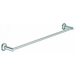 GROHE Authentic Porte-serviettes Essentials, 1pièce, 40653en1, Argent, 40653001