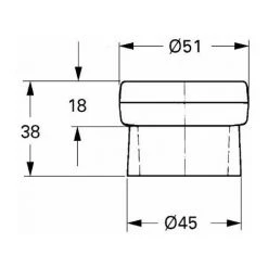 Grohe 06346000 Tête