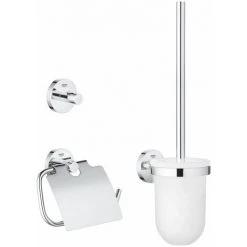 GROHE Set D’accessoires 3 En 1 ESSENTIALS Chromé Essentials 40407001