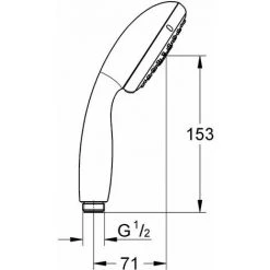 GROHE Douchette 3 Jets TEMPESTA 100 Chromé 28419002 -GROHE Soldes 30074636 2