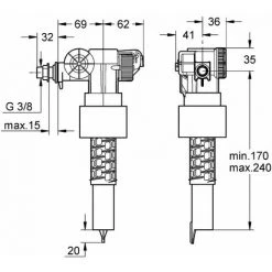 GROHE Robinet Flotteur 37322000 -GROHE Soldes 30074662 2
