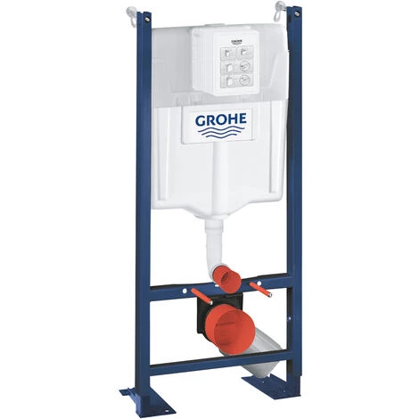 Grohe Pack WC Bâti Autoportant Avec Cuvette Alfa Rimless Fixations Invisibles + Abattant Softclose + Plaque Blanche (ProjectAlfa-4) 6 Grohe Pack WC Bâti Autoportant Avec Cuvette Alfa Rimless Fixations Invisibles + Abattant Softclose + Plaque Blanche (ProjectAlfa-4) – Image 4