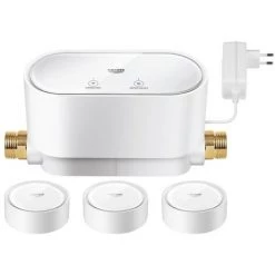 Grohe Kit Contrôleur Intelligent + 3 Capteurs Intelligents SENSE GARD Anti Dégâts Des Eaux
