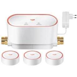 Grohe Kit Contrôleur Intelligent + 3 Capteurs Intelligents SENSE GARD Anti Dégâts Des Eaux -GROHE Soldes 31093371 3