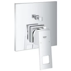 Grohe Eurocube Set Mitigeur Mécanique Et Corps D'encastrement + Bec Bain StarLight + Douchette Stick 1 Jet, Chrome (24062cube-Bain) -GROHE Soldes 31654819 2