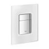 GROHE Plaque De Commande WC Skate Cosmopolitan,finition Verre,frosted Whit -GROHE Soldes 31887175 1