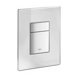 GROHE Plaque De Commande WC Skate Cosmopolitan, Miroir/titanium