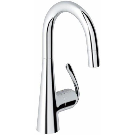 GROHE Mitigeur D´évier Zedra Avec Douchette Laminaire Extractible Chrome 3 GROHE Mitigeur D´évier Zedra Avec Douchette Laminaire Extractible Chrome