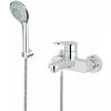 GROHE Mitigeur De Bain Europlus Apparent Avec Douchette Et Support -GROHE Soldes 31895122 1