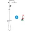 Grohe Vitalio Joy System 260, Colonne De Douche Avec Mitigeur Thermostatique + Spray Nettoyant Ravak Cleaner (26403001*) 2 Grohe Vitalio Joy System 260, Colonne De Douche Avec Mitigeur Thermostatique + Spray Nettoyant Ravak Cleaner (26403001*) -GROHE Soldes 32025512 1