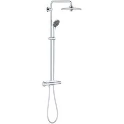 Grohe Vitalio Joy System 260, Colonne De Douche Avec Mitigeur Thermostatique + Spray Nettoyant Ravak Cleaner (26403001*) -GROHE Soldes 32025512 2