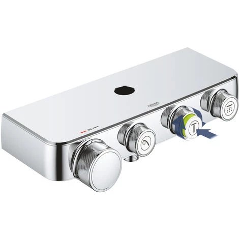 Grohe Set Euphoria SmartControl System 310 Duo Colonne De Douche Thermostatique + Ravak Cleaner Chrome Spray Nettoyant (26507000*) 6 Grohe Set Euphoria SmartControl System 310 Duo Colonne De Douche Thermostatique + Ravak Cleaner Chrome Spray Nettoyant (26507000*) – Image 4