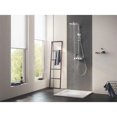 Grohe Set Euphoria SmartControl System 310 Duo Colonne De Douche Thermostatique + Ravak Cleaner Chrome Spray Nettoyant (26507000*) 7 Grohe Set Euphoria SmartControl System 310 Duo Colonne De Douche Thermostatique + Ravak Cleaner Chrome Spray Nettoyant (26507000*) – Image 5