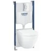 GROHE Kit WC 5 En 1 Solido Compact Avec WC Suspendu Euro Ceramic -GROHE Soldes 32089386 1