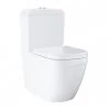 Grohe Pack WC à Poser Triple Vortex + Réservoir De Chasse Alimentation Latérale + Abattant Déclipsable, Blanc Alpin (39462Classic2) 2 Grohe Pack WC à Poser Triple Vortex + Réservoir De Chasse Alimentation Latérale + Abattant Déclipsable, Blanc Alpin (39462Classic2) -GROHE Soldes 32517808 1