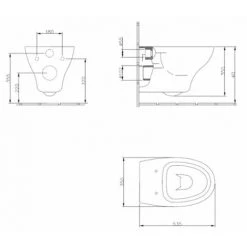 Pack WC Grohe Rapid SL + Cuvette POP2 + Plaque Blanche -GROHE Soldes 3294106 3