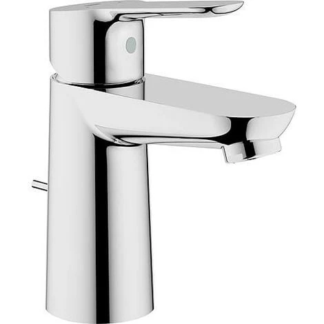 Mitigeur De Lavabo Grohe BauEdge Avec écoulement/métal, Chromé 3 Mitigeur De Lavabo Grohe BauEdge Avec écoulement/métal, Chromé
