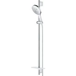 Grohe Rainshower Smartactive 150 Barre De Douche 90cm + Flexible 1,75m + Douchette à Main 3 Jets, Chrome (26593000) 8 Grohe Rainshower Smartactive 150 Barre De Douche 90cm + Flexible 1,75m + Douchette à Main 3 Jets, Chrome (26593000) -GROHE Soldes 33877125 3