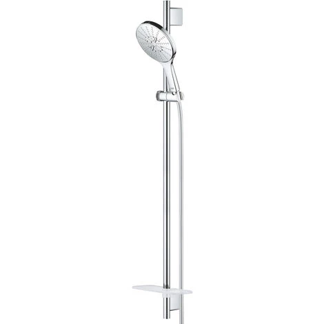 Grohe Rainshower Smartactive 150 Barre De Douche 90cm + Flexible 1,75m + Douchette à Main 3 Jets, Chrome (26593000) 5 Grohe Rainshower Smartactive 150 Barre De Douche 90cm + Flexible 1,75m + Douchette à Main 3 Jets, Chrome (26593000) – Image 3