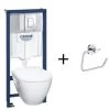 Grohe Pack Wc Suspendu Solido Compact + Dérouleur -GROHE Soldes 34172238 1