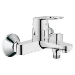 Grohe Mitigeur Baignoire Bauloop Et Douchette + Barre De Douche + Porte Savon Tempesta -GROHE Soldes 34198244 3