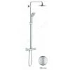 Grohe - Colonne De Douche Avec Mitigeur Thermostatique Chromé Tête De Douche 180 Mm - Euphoria System 180 -GROHE Soldes 35235864 1