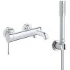 Grohe - Mitigeur Baignoire Essence + Ensemble Douche Sena 1 Grohe - Mitigeur Baignoire Essence + Ensemble Douche Sena -GROHE Soldes 35660578 1