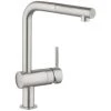 Grohe Minta Mitigeur évier Avec Douchette SuperSteel (G-32168dc0)