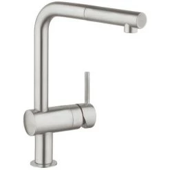 Grohe Minta Mitigeur évier Avec Douchette SuperSteel (G-32168dc0)