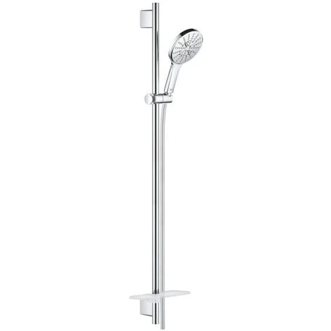 GROHE Douchette 3 Jets Rainshower Smartactive 130 Avec Barre De Douche 3 GROHE Douchette 3 Jets Rainshower Smartactive 130 Avec Barre De Douche