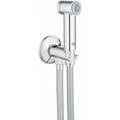 GROHE Ensemble Avec Robinet D'arrêt 1 Jet Chromé Sena Trigger Spray 35