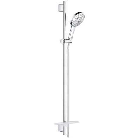Grohe - Robinet Bain Thermostatique Avec Tablette Grohtherm + Ensemble De Douche Rainshower 5 Grohe - Robinet Bain Thermostatique Avec Tablette Grohtherm + Ensemble De Douche Rainshower – Image 3