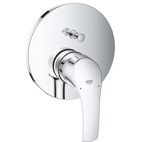 Grohe Eurosmart Set De Douche Tout En 1 Avec Douche De Tête 25cm + Douchette 1 Jet, Chrome (25219001-VITALIOCUBE) 4 Grohe Eurosmart Set De Douche Tout En 1 Avec Douche De Tête 25cm + Douchette 1 Jet, Chrome (25219001-VITALIOCUBE) – Image 2