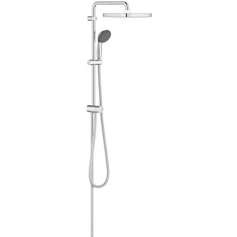 Grohe Vitalio Start System 250 Cube Colonne De Douche Avec Inverseur Manuel, Chromé (26698000) 3 Grohe Vitalio Start System 250 Cube Colonne De Douche Avec Inverseur Manuel, Chromé (26698000)