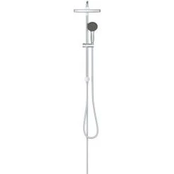 Grohe Vitalio Start System 250 Cube Colonne De Douche Avec Inverseur Manuel, Chromé (26698000) 7 Grohe Vitalio Start System 250 Cube Colonne De Douche Avec Inverseur Manuel, Chromé (26698000) -GROHE Soldes 36686908 2