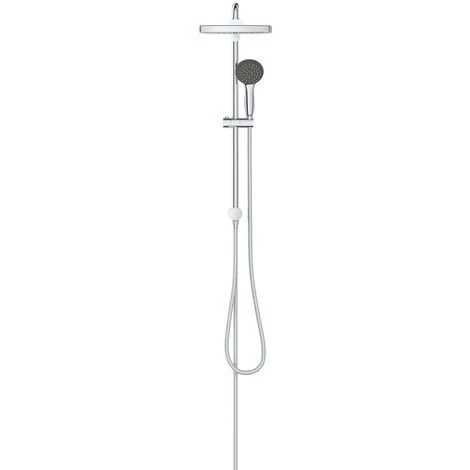 Grohe Vitalio Start System 250 Cube Colonne De Douche Avec Inverseur Manuel, Chromé (26698000) 4 Grohe Vitalio Start System 250 Cube Colonne De Douche Avec Inverseur Manuel, Chromé (26698000) – Image 2