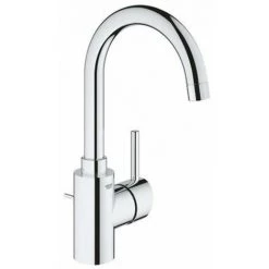 Grohe Concetto Robinet Lavabo 1 Trou L-size Avec Bonde Et Bec Rotatif Chrome - Chrome 7 Grohe Concetto Robinet Lavabo 1 Trou L-size Avec Bonde Et Bec Rotatif Chrome - Chrome -GROHE Soldes 36903466 3