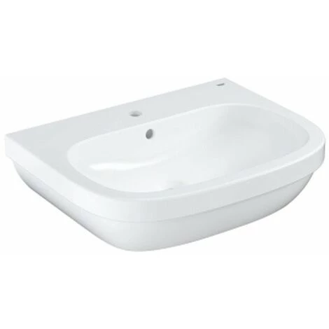 Grohe Euro Keramiek Lavabo 65x51cm Avec 1 Trou Pour Robinet Et Trop-plein Blanc - Blanc 4 Grohe Euro Keramiek Lavabo 65x51cm Avec 1 Trou Pour Robinet Et Trop-plein Blanc - Blanc – Image 2