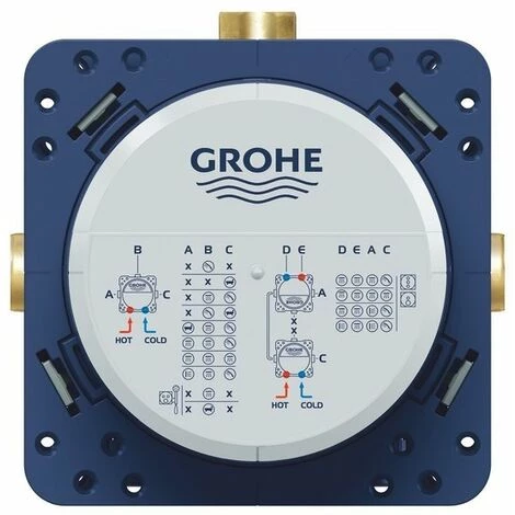 Grohe Rapido SmartBox Universel Corps Encastré 3 Sorties 2 Arrivées Dessous Profondeur 1/2" - Autre 5 Grohe Rapido SmartBox Universel Corps Encastré 3 Sorties 2 Arrivées Dessous Profondeur 1/2" - Autre â Image 3